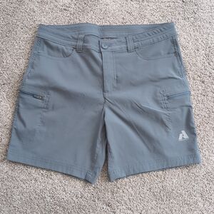 Women's Eddie Bauer First Ascent Blue/Gray Hiking Shorts Sz. 10